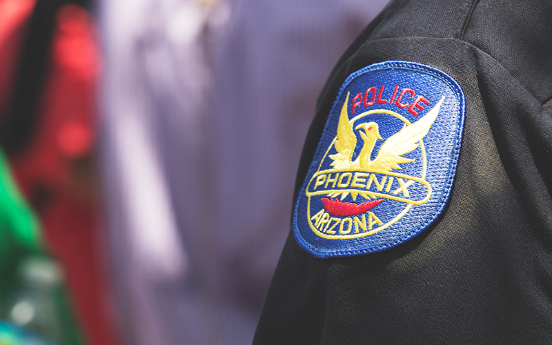 The Phoenix Unified High School District this week decided to end its contract with the city for school resource officers, a position that has come under increased scrutiny in recent weeks. (File photo by Faith Miller/Cronkite News)