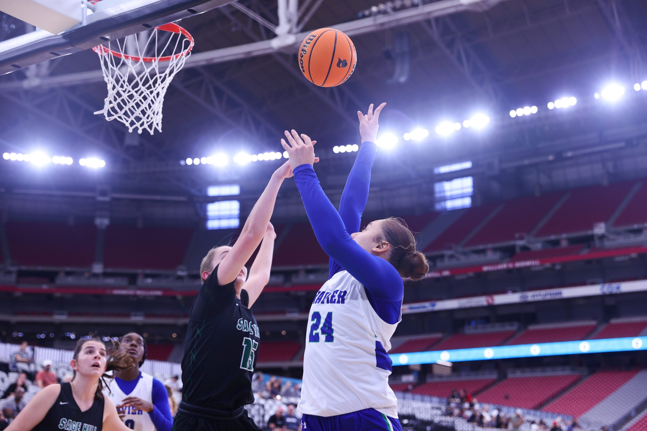 The girls bracket of the Section 7 Tournament featured 136 teams from across the country. The boys will close out the two-week basketball showcase Sunday. (Photo by Joey Plishka/Cronkite News)