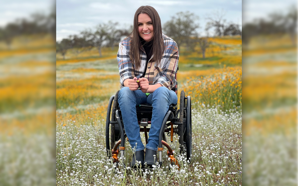 Disability activist Gina Schuh has used a wheelchair since a diving accident at age 18. “When people tell me not to let it define me, I say, ‘Actually, it 100% has defined me as a person and who I am today and I am cool with it.'” (Photo courtesy of Gina Schuh)