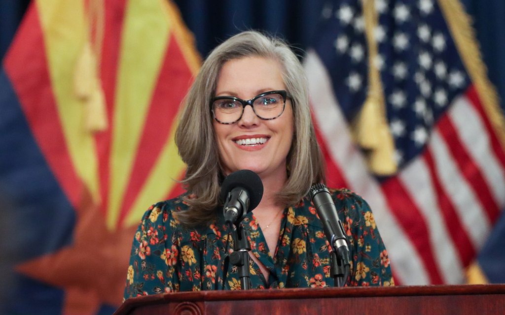 Gov. Katie Hobbs says she supports a proposed Arizona Right to Contraception Act. (File photo by Emily Mai/Cronkite News)