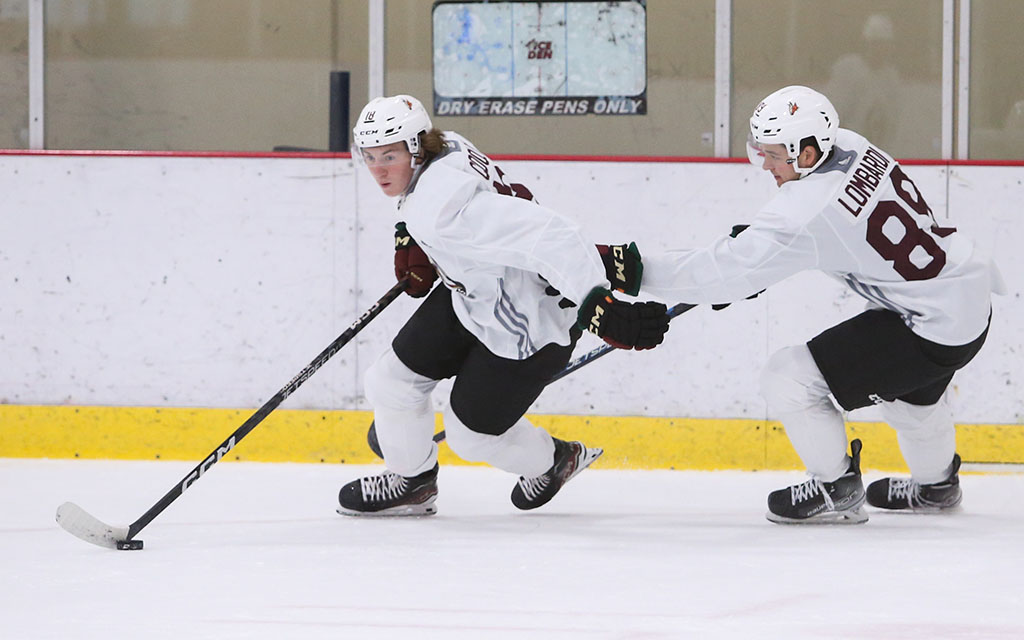 1-On-1 at Coyotes Training Camp 