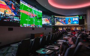 While sports gambling offers immense potential, it also comes with concerns about addiction and responsible gaming, prompting increased support and resources for those in need. (Photo by Ethan Miller/Getty Images)