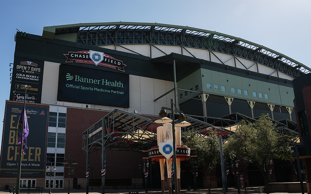 Safety concerns, maintenance issues and the expiration of the Arizona Diamondbacks' lease at Chase Field in 2027 are casting doubts on the team's long-term future in downtown Phoenix. (Photo by William Wilson/Cronkite News)
