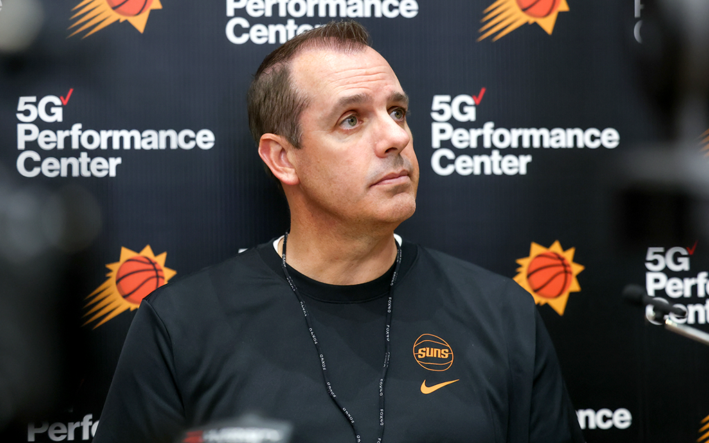 Suns coach Frank Vogel