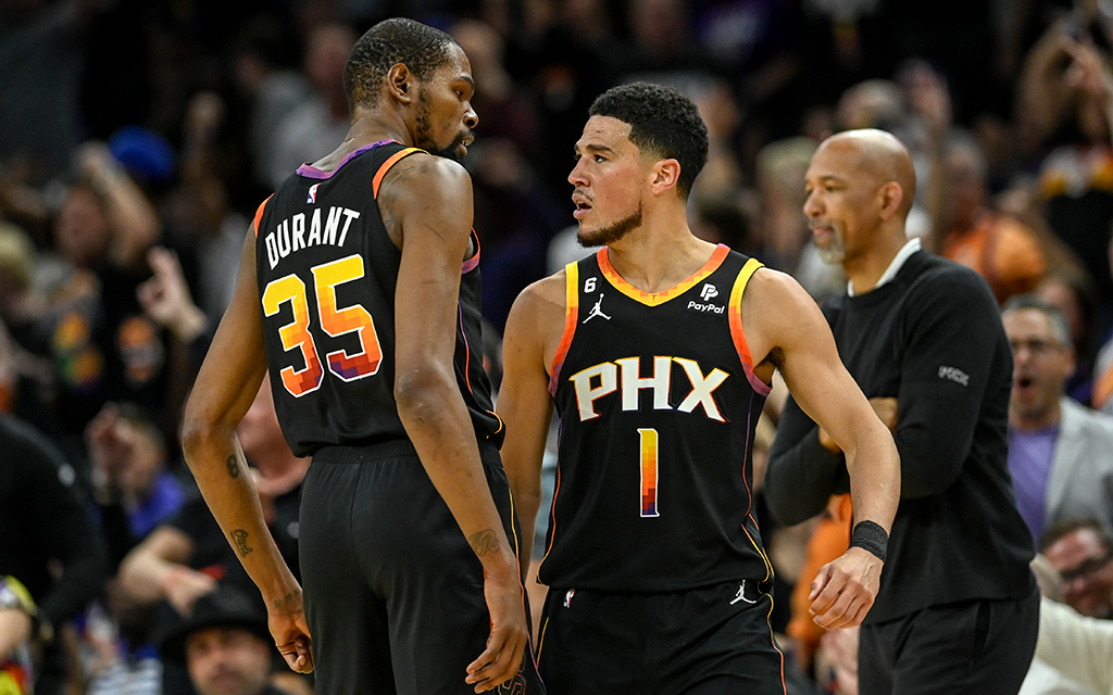 Devin Booker and Kevin Durant poised to lead new-look Phoenix Suns in NBA championship pursuit