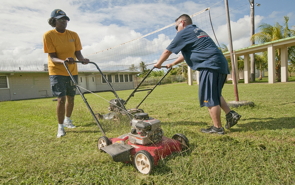 That green lawn may not be so green: Gas-powered mowers are heavy polluters