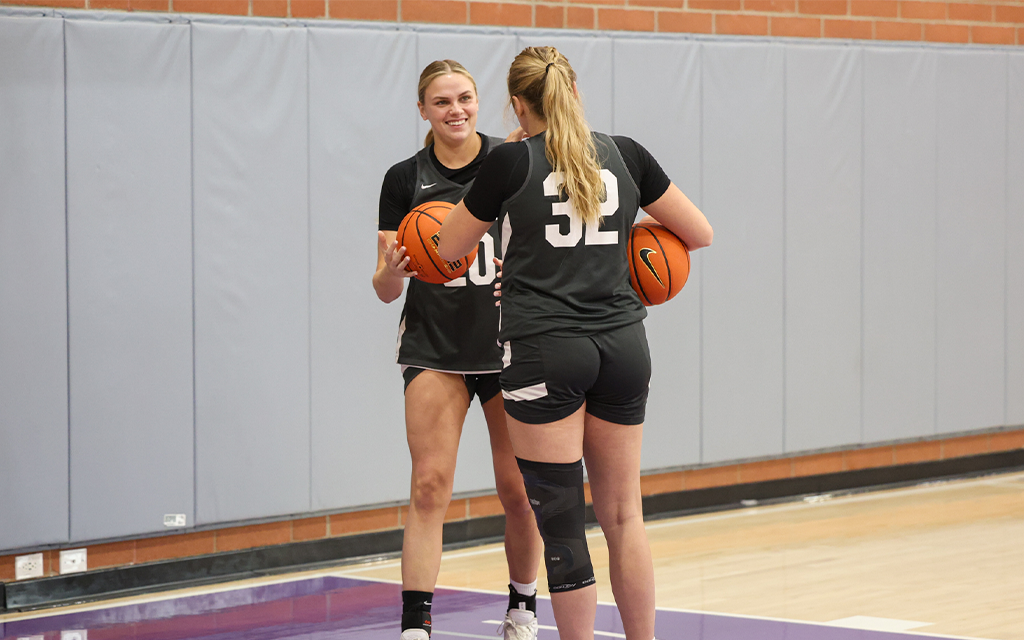 Laura Erikstrup, a 6-foot-2 forward, took her talents to the University of San Diego after starring at Beaverton High School before transferring to Grand Canyon University. (Photo by Griffin Greenberg/Cronkite News)