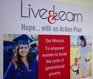 Live & Learn AZ provides financial education and career training for women in the local community. (Photo by Hunter Fore/Cronkite News)