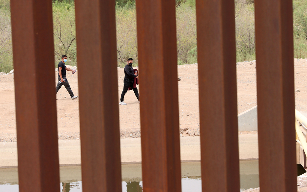 A record 2.47 million migrants were encountered at the United States’ southern border in fiscal year 2023, according to data from U.S. Customs and Border Protection. (File photo by Alexia Faith/Cronkite News)