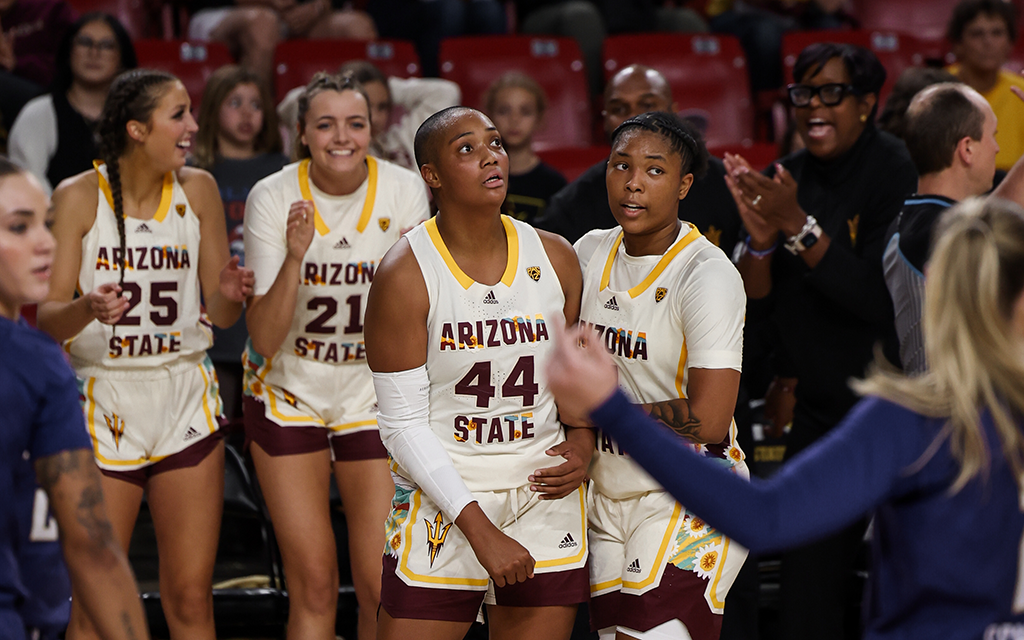 As Isadora Sousa prepares for life beyond collegiate basketball, she expresses gratitude for the opportunities and lessons learned at ASU. (Photo by Emma Jeanson/Cronkite News)