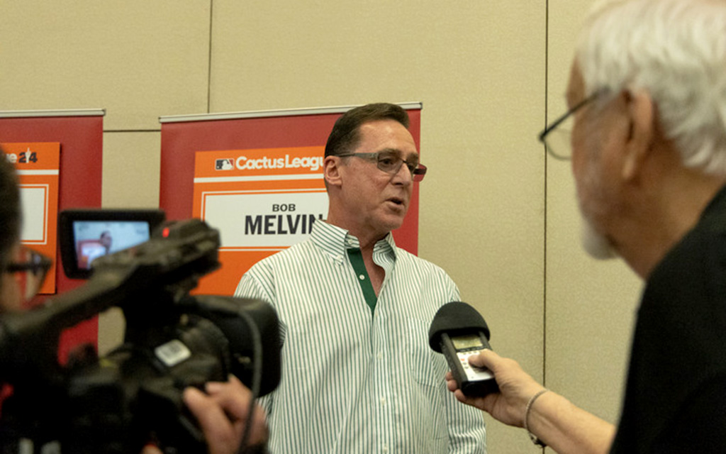 San Diego Padres manager and part-time Valley resident Bob Melvin discusses the 2023 run of the Diamondbacks, a team he used to manage. (Photo by Joseph Eigo/Cronktie News)