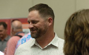 Stephen Vogt takes over as manager of the Cleveland Guardians and begins his managerial career at the age of 39. (Photo by Joe Eigo/Cronkite News)