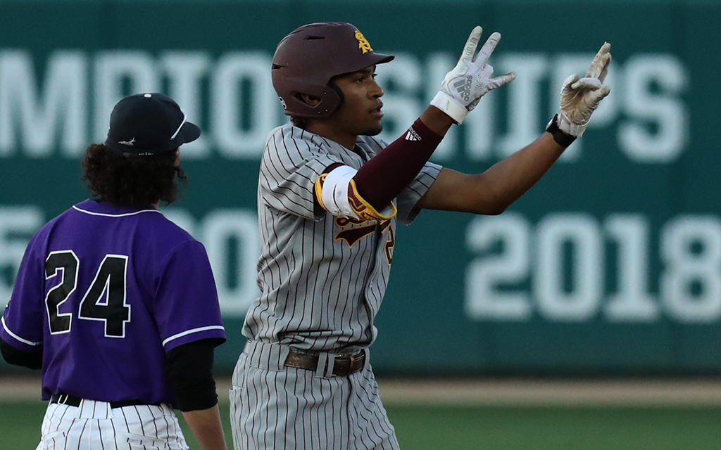 Former Cienega High School standout Isaiah Jackson continues to make waves at the plate for Arizona State to start his sophomore season.