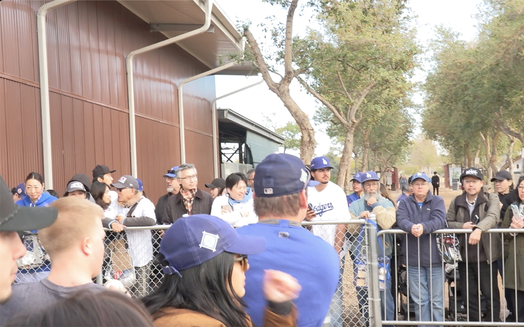 Excitement fills the air as Los Angeles gears up for a season marked by high expectations and a revamped roster. (Video screengrab by Dorian Zavala/Cronkite News)