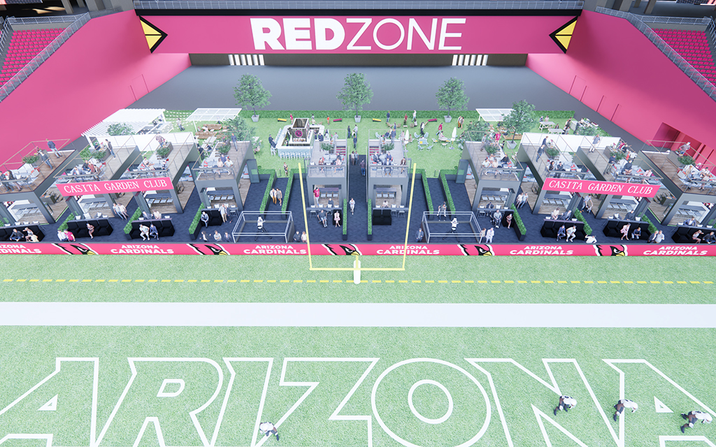 State Farm Stadium aims to attract more prestigious events, building on its history of hosting Super Bowls and College Football Playoff games. (Renderings courtesy of Arizona Cardinals)