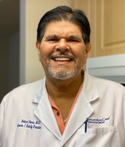 Dr. Robert Olvera, former medical director of Bristol Park Medical Group’s family clinic in Santa Ana, California, saw African American patients with health problems from smoking. (Photo courtesy of Dr. Robert Olvera)