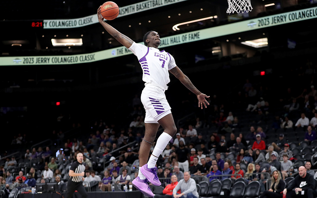 With their eyes on the WAC tournament crown, Tyon Grant-Foster and his teammates seek to build on their stellar regular season performance and punch GCU's ticket to the Big Dance. (Photo by Christopher Hook/Icon Sportswire via Getty Images)