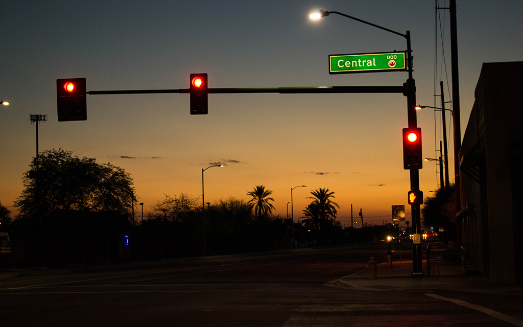 Phoenix, which had the most traffic deaths in the state in 2022, is working toward eliminating traffic fatalities using its Vision Zero Road Safety Action Plan. (File photo by Andrea Jaramillo/Cronkite News)