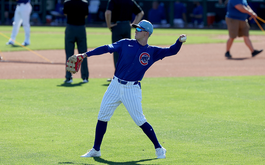With eyes set on the majors, Pete Crow-Armstrong's determination fuels his every move as the top Chicago Cubs prospect. (Photo by Joe Eigo/Cronkite News)