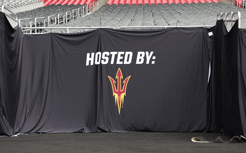Arizona State is the host school for the upcoming Men’s Final Four and has been preparing for the event since it was awarded the competition. (Photo by Joe Eigo/Cronkite News)