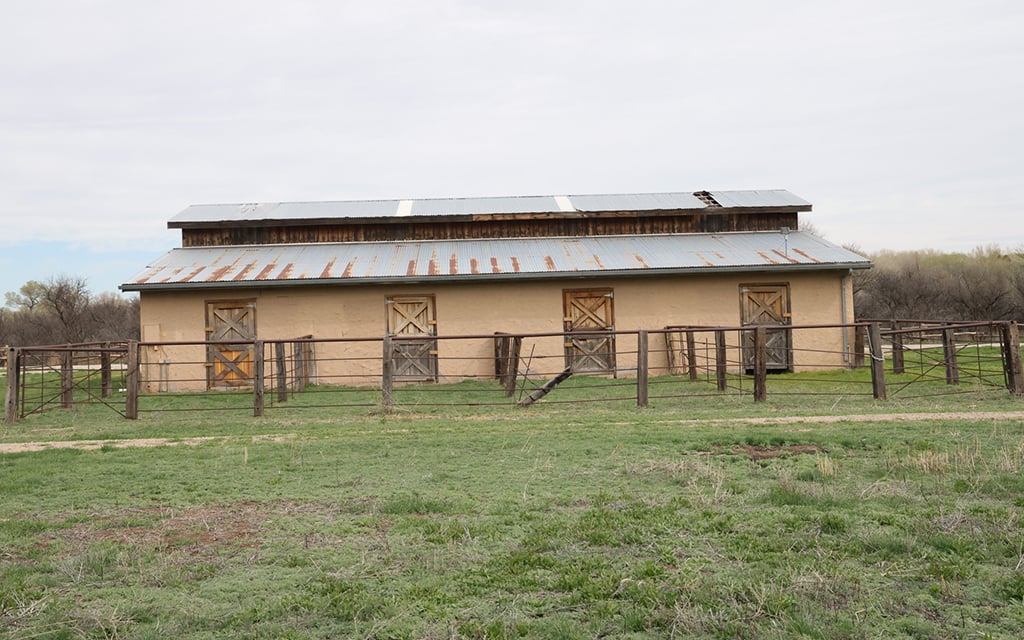 Stables are shown at Rockin’ River Ranch on March 23, 2024, in Camp Verde. (Photo by Mariah Temprendola/Cronkite News)
