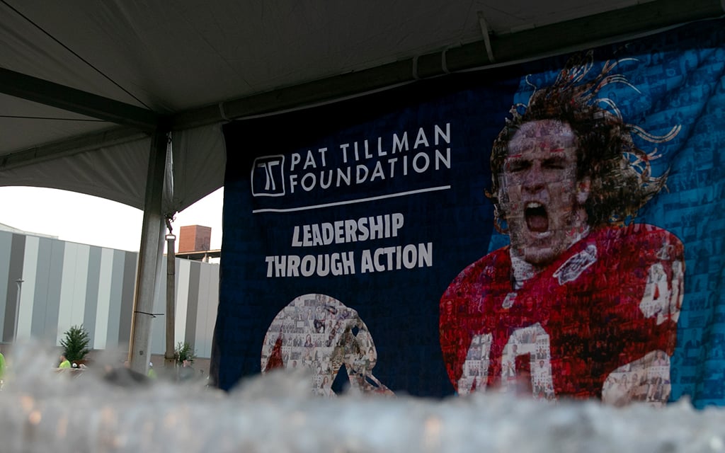 Thousands of runners will take to the streets around Arizona State's Tempe campus for the 20th annual Pat's Run, honoring fallen hero Pat Tillman. (File photo by John Cascella/Cronkite News)