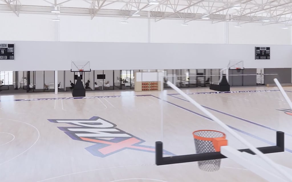 The Phoenix Mercury unveil renderings of their new state-of-the-art practice facility, part of a $100 million investment by owner Mat Ishbia. (Renderings courtesy of Phoenix Mercury)