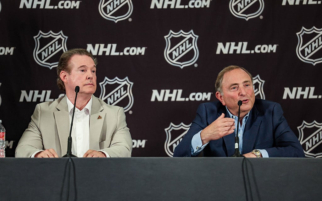 ‘Most painful decision in my life’: Meruelo, Bettman respond to criticism about Arizona Coyotes departure