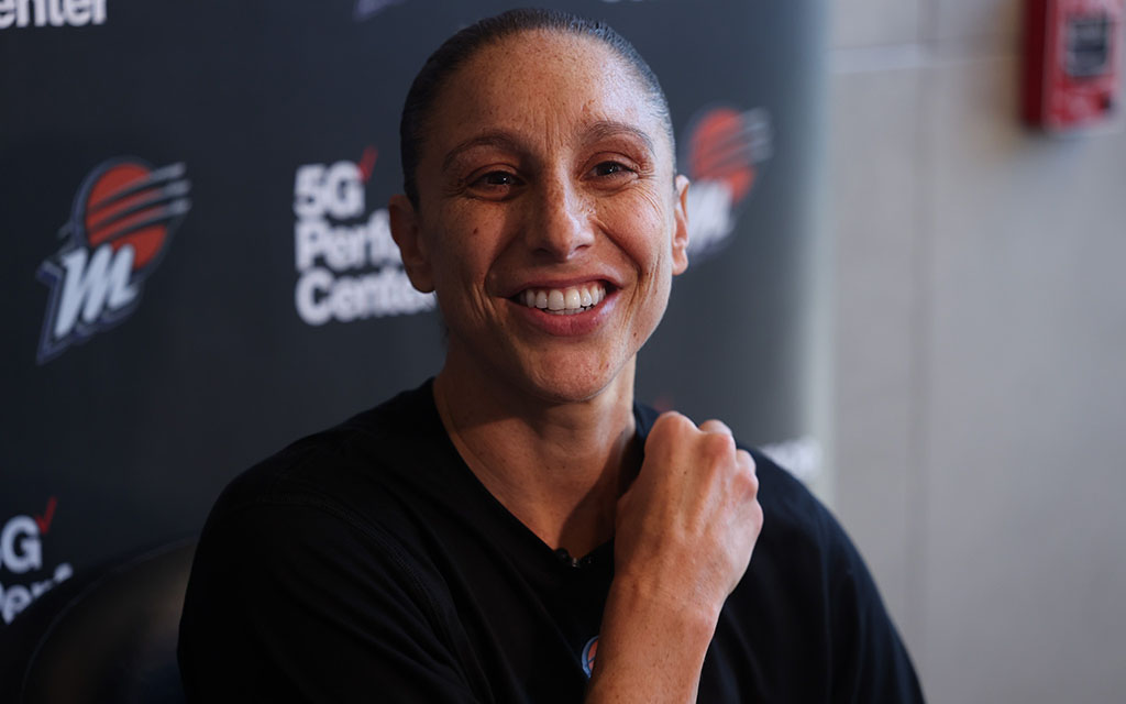 Phoenix Mercury veteran Diana Taurasi is heading to her sixth Olympic Games, a USA Olympic Basketball record. (Photo by Grace Hand/Cronkite News)