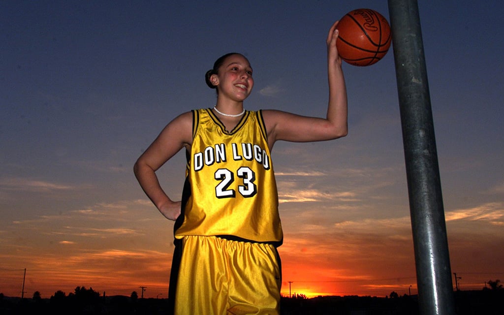 In high school at California’s Don Lugo, Diana Taurasi was already experiencing symptoms of eczema. The outbreaks worsened when she went to Connecticut. Gina Ferazzi/Los Angeles Times via Getty Images)