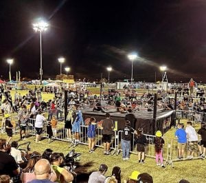 Slam U, which allows students to produce their own wrestling shows, participates in the Celebrate Mesa Festival in April. (Photo courtesy of Phoenix Championship Wrestling)