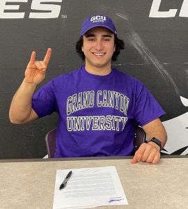 Aydin Schwetz finds a fresh start with the GCU roller hockey team, eventually leading the Lopes to an NCRHA Division I national title. (Photo courtesy of NCRHA)