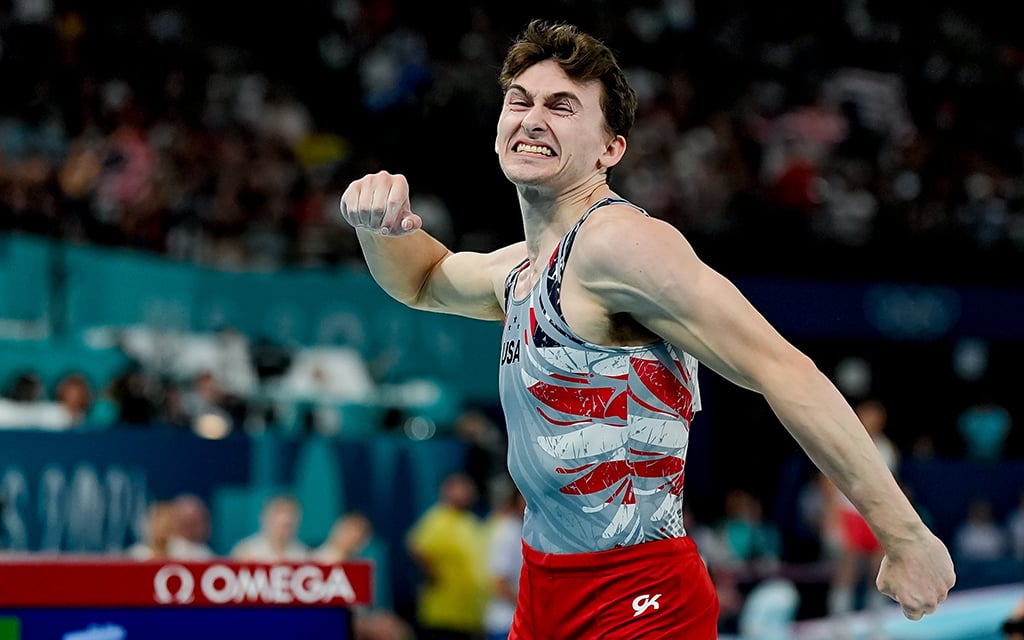 U.S. men’s gymnastics team medals for first time since 2008 at Paris 2024 Olympics