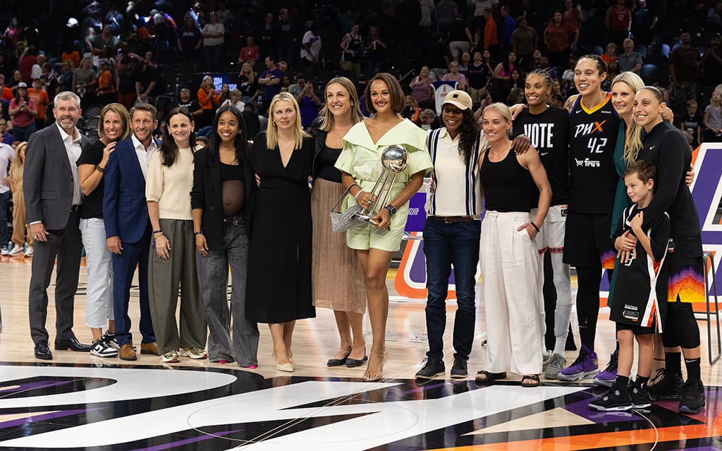 ‘Forever family’: 2014 Phoenix Mercury championship team reunites to celebrate 10th anniversary