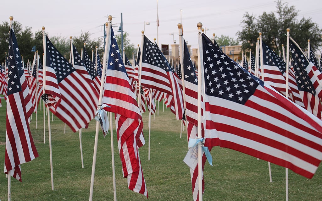 Tempe Healing Field pays tribute to 23rd anniversary of 9/11