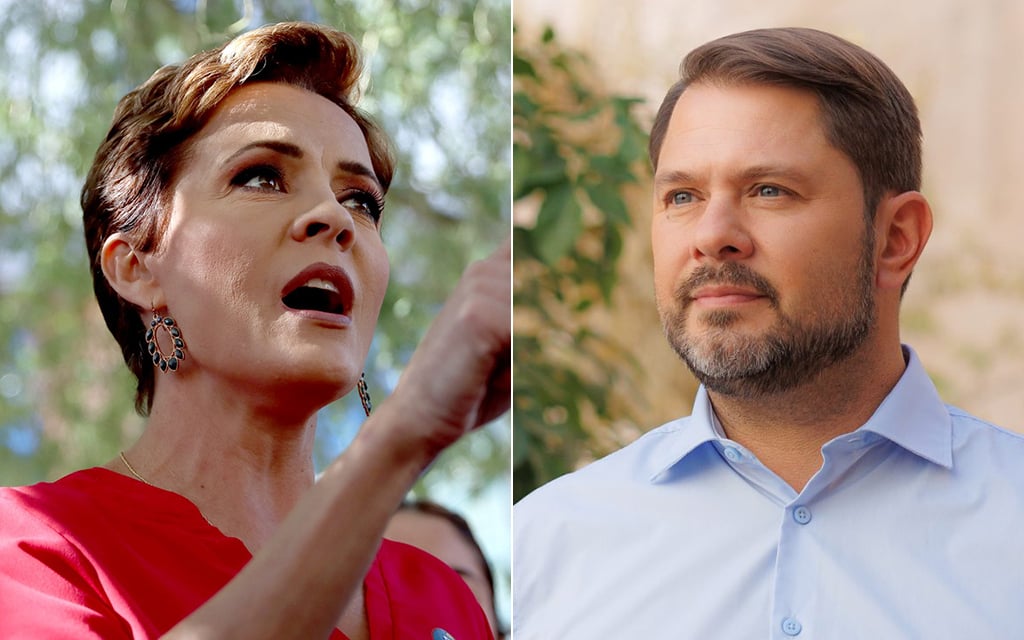 Kari Lake has Donald Trump’s stamp of approval but Arizona polls show her lagging, with implications for U.S. Senate race