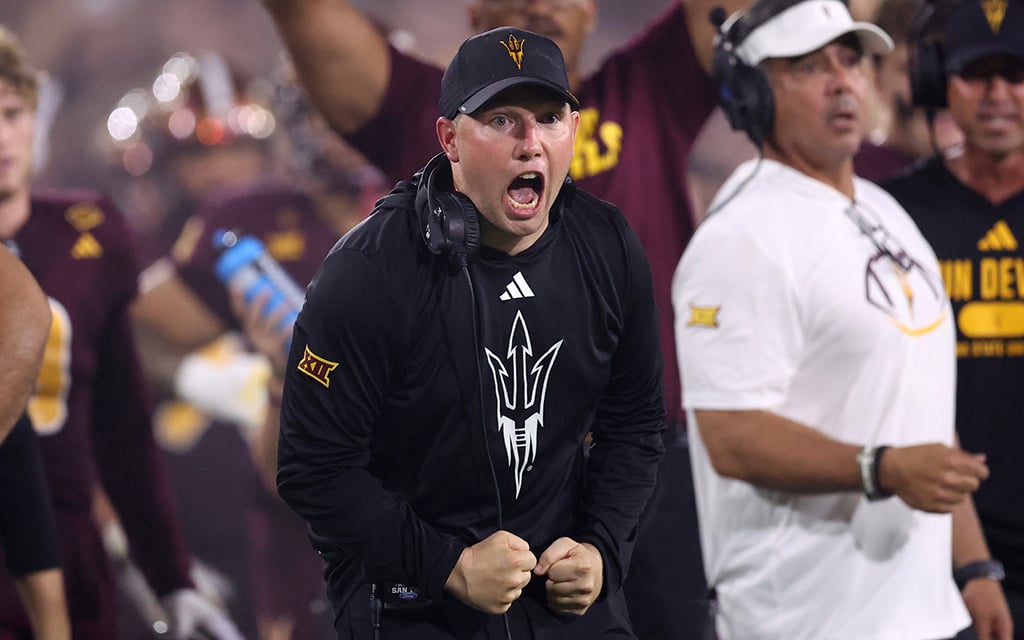 Culture shift: Kenny Dillingham’s fingerprints all over ASU football’s gritty win in Big 12 home opener