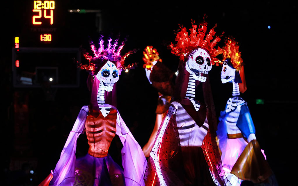 Phoenix Suns, NBA amplify Hispanic culture in Dia de los Muertos celebration and Mexico City Game 2024