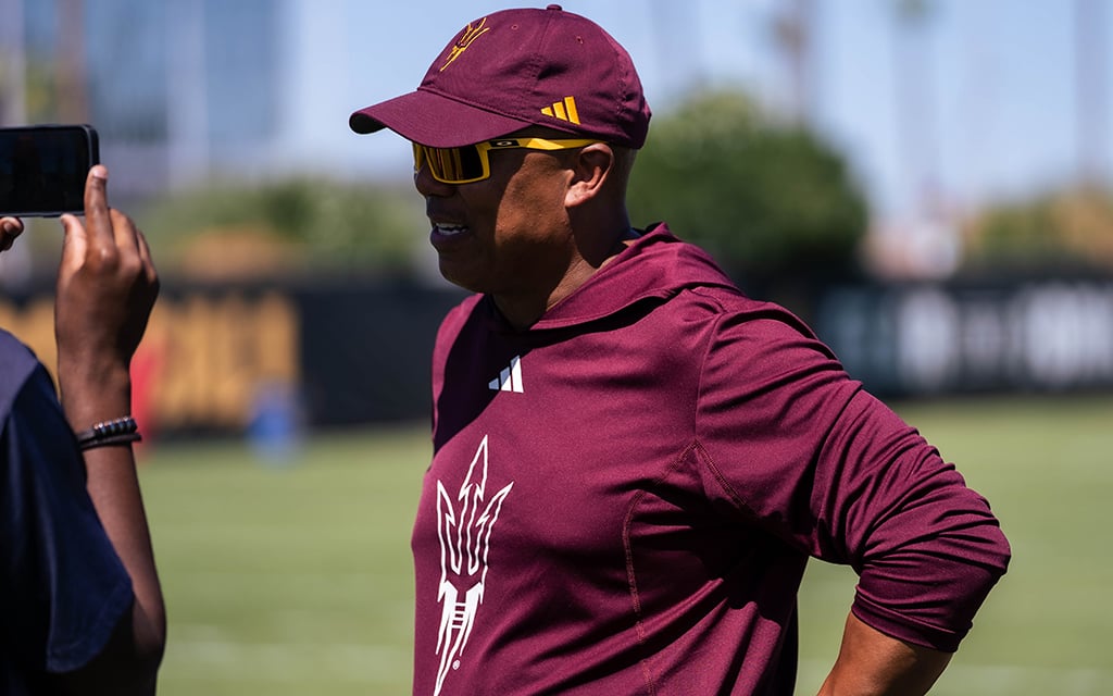 Answering the call: Hines Ward picks up new inspiration on sidelines of ASU Football