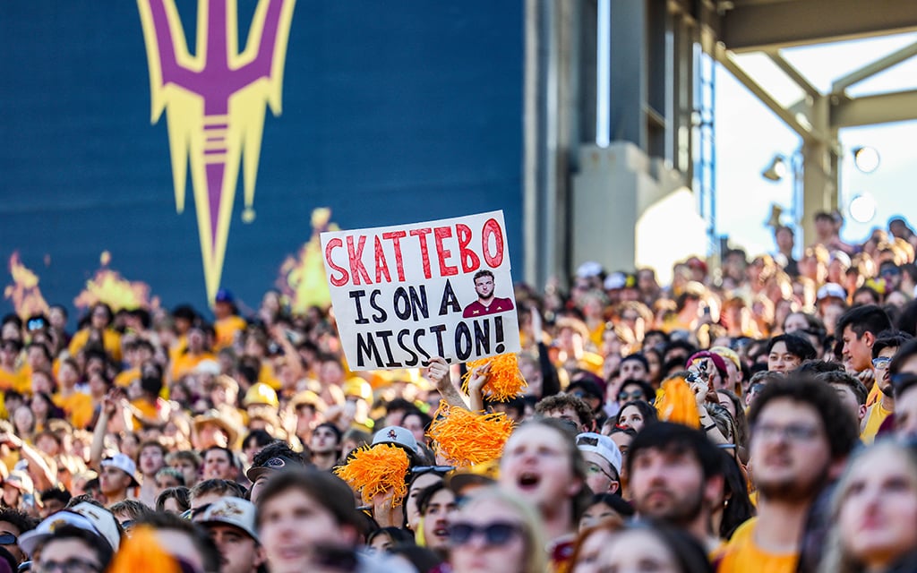 Chaos in Tempe: ASU hangs on to beat BYU, nears berth in Big 12 championship game