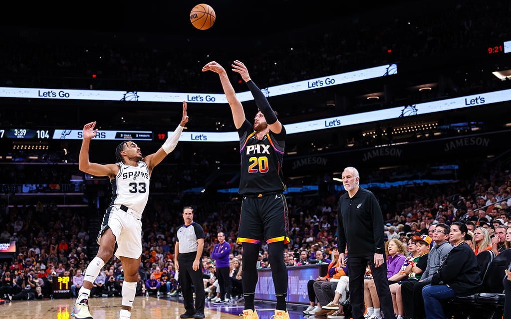 In-N-Out: Jusuf Nurkić’s 3-point evolution paying off for Phoenix Suns