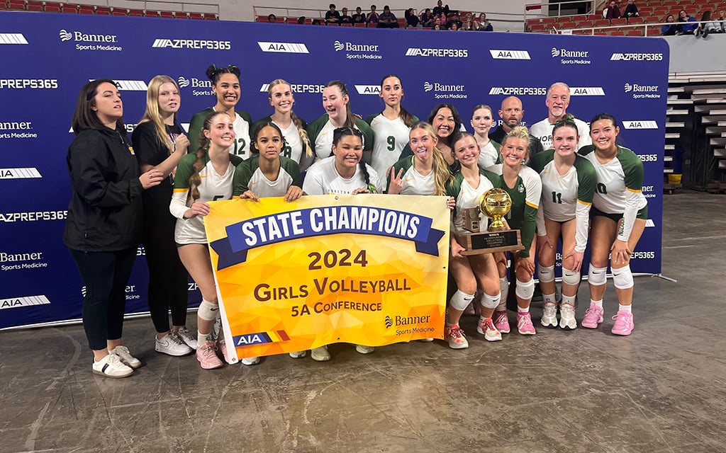 Horizon volleyball secures rare four-peat as 5A state champions behind Teyara Siegler’s leadership