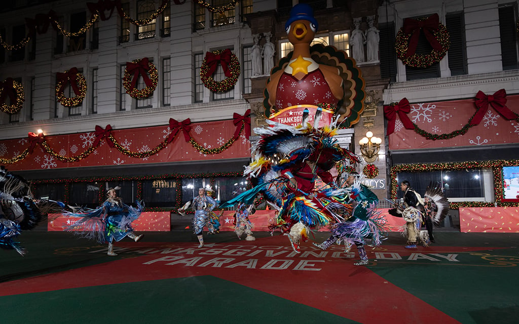 Indigenous Enterprise dancers bring colorful Native representation to the Macy’s Thanksgiving Day Parade